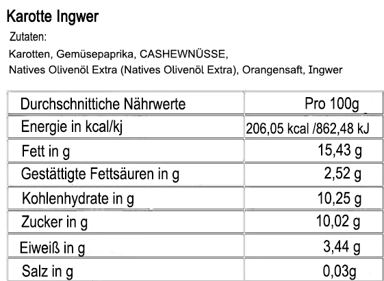 Super Food Ingwer Karotte - BIO